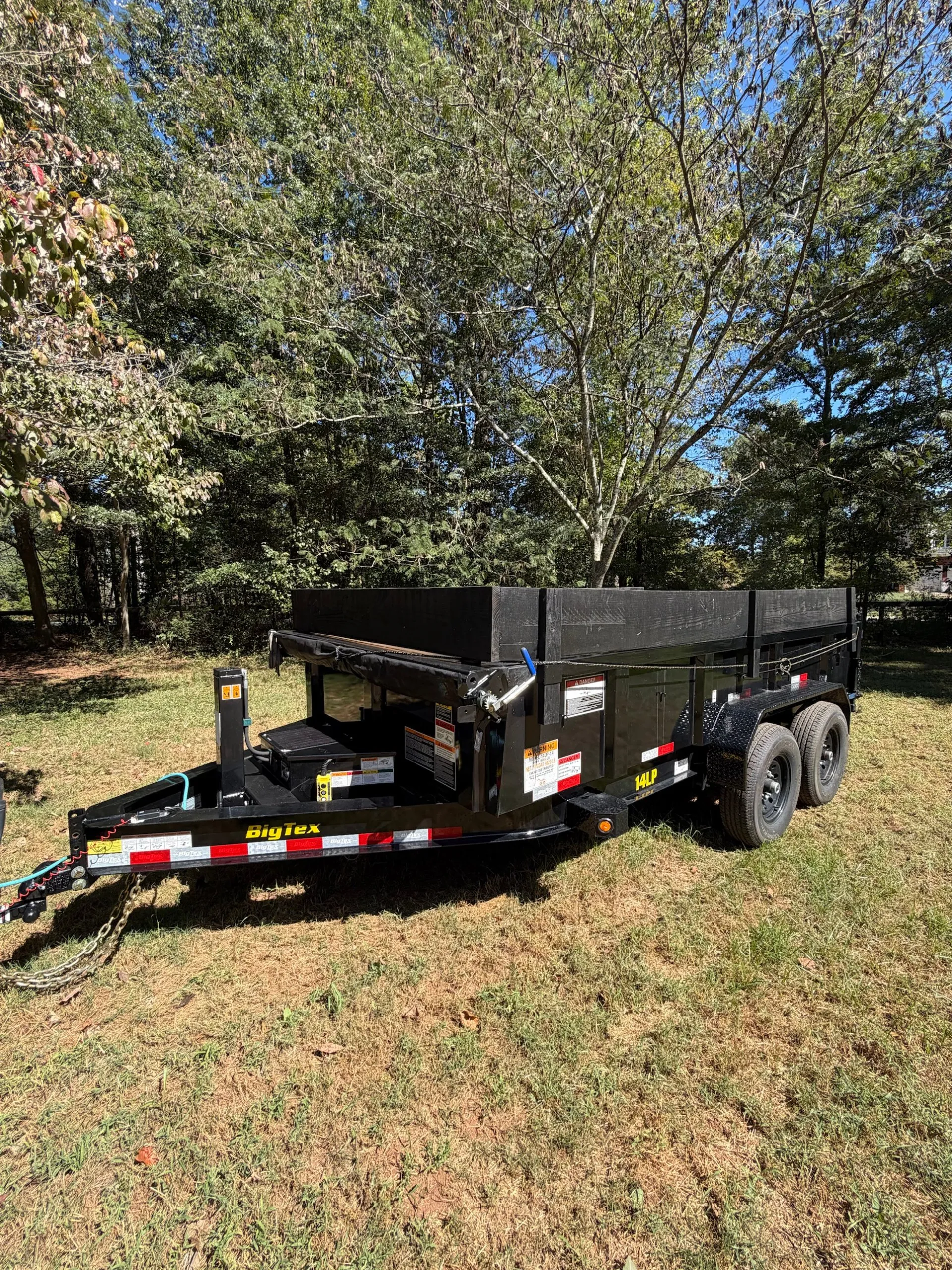 Big Tex 14LP 7x14 Dump Trailer